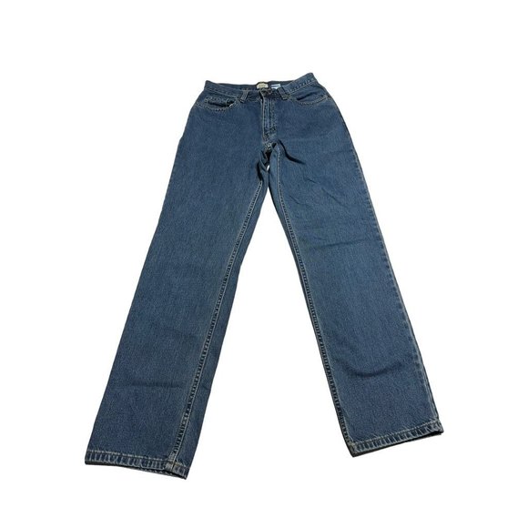 L.L. Bean Straight Cut Jeans Blue Size 8 - Picture 6 of 6